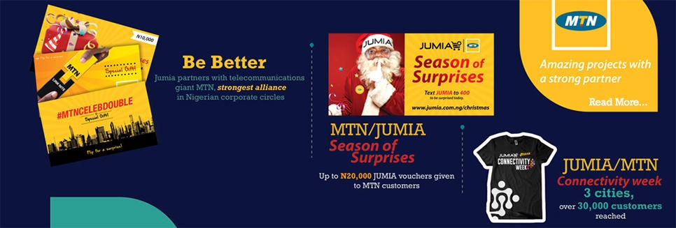 jumia & mtn partnership