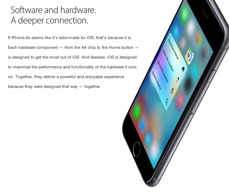 iphone 6s iOS9 software