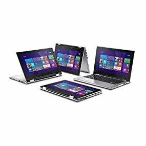 Dell Inspiron 13, 11.6" Touchscreen 2 In 1 Laptop, Intel Pentium Processor 4GB RAM 500GB HDD Wifi HDMI Bluetooth Webcam Windows 10-Gray
