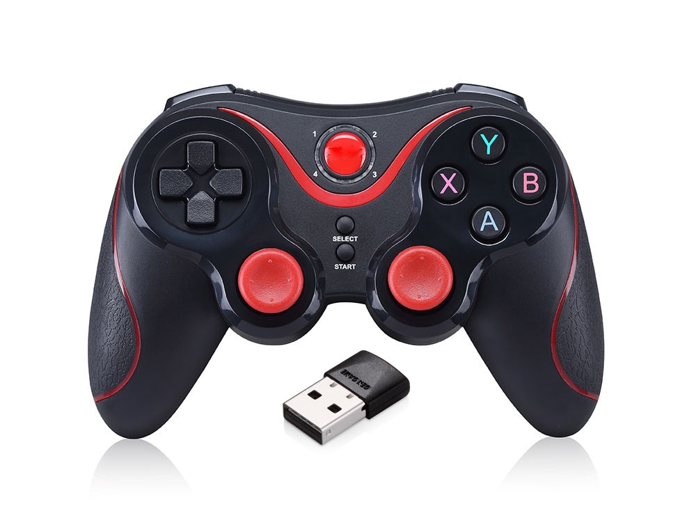 GEN_GAME Gamepad Game Bluetooth Controller Support Wireless Receiver for S3 / S5 / T3