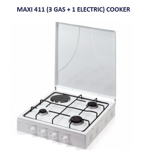 Maxi 411 electric + gas cooker best price nigeria