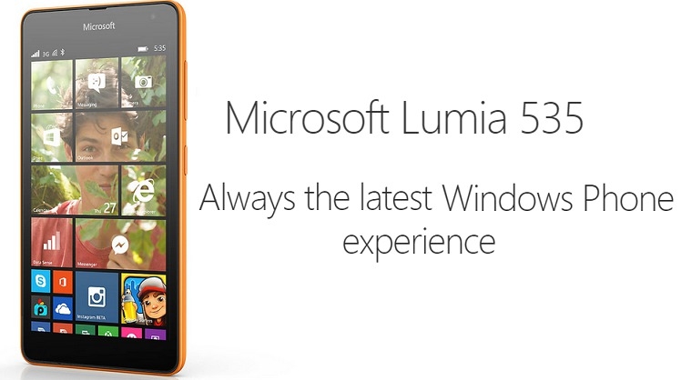Lumia 535 Dual SIM Specs and Price