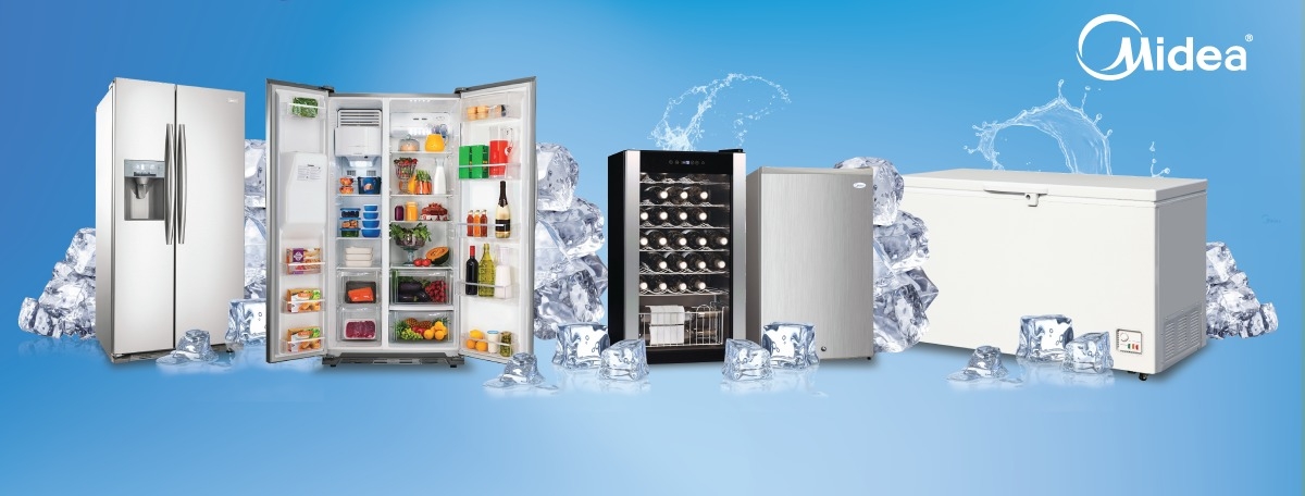 Midea Table Top Bar Refrigerator With Chiller Compartment - 50 Litres