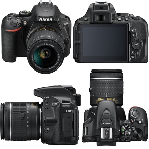 Nikon D5600 Digital SLR Camera With 18-55mm + 70-300mm Lens