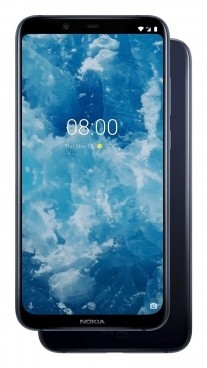 Nokia 8.1 in Blue / Silver