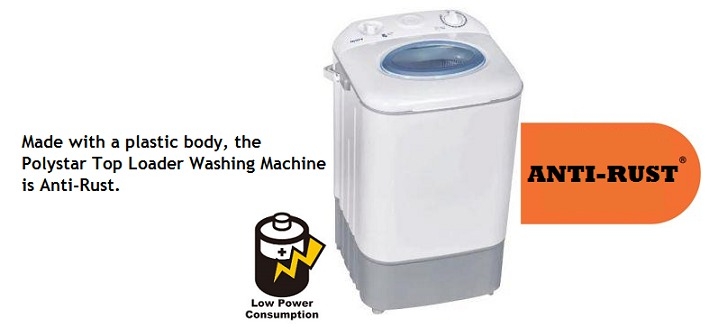 Polystar Top Loader Washing Machine