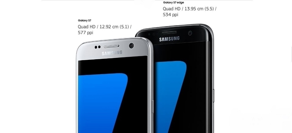 Samsung Galaxy S7 Edge 5.5'' QHD(4GB+32GB) 12MP+5MP 4G Smartphone-Black