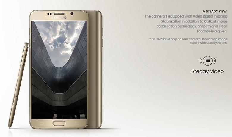 Samsung Galaxy Note 5 S-Video