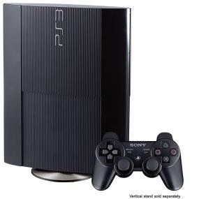 Sony Computer Entertainment Playstation 3 500GB Super Slim Console + 20 Bonus Games Downloaded Including FIFA 19 Wit PES 2018 + 2 Dual Shock3 Controllers