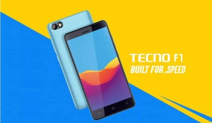Tecno F1 5-Inch (1GB, 8GB ROM) Android 8 Oreo (Go Edition), 5MP + 2MP Dual SIM 3G Smartphone - Dark Blue