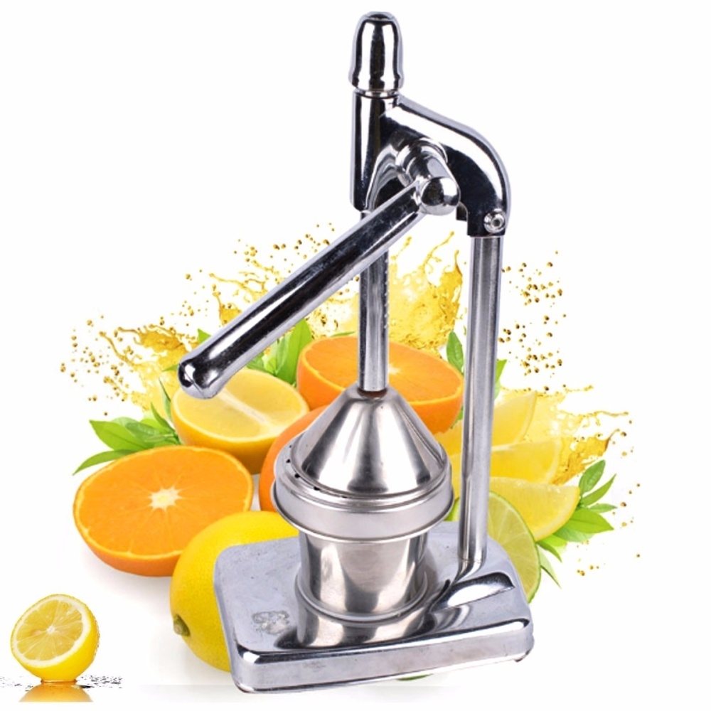 Generic New Manual Press Orange Citrus Juicer Juice Extractor Stainless Steel Heavy Duty