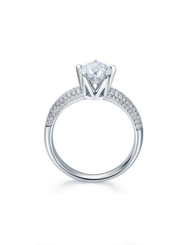 Cynosure 925 Sterling Silver Engagement  Ring  Buy online 