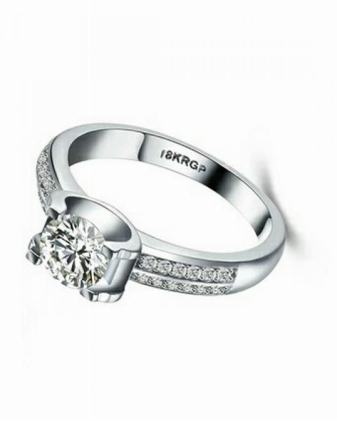 Universal white  gold  engagement  ring  Buy online Jumia 